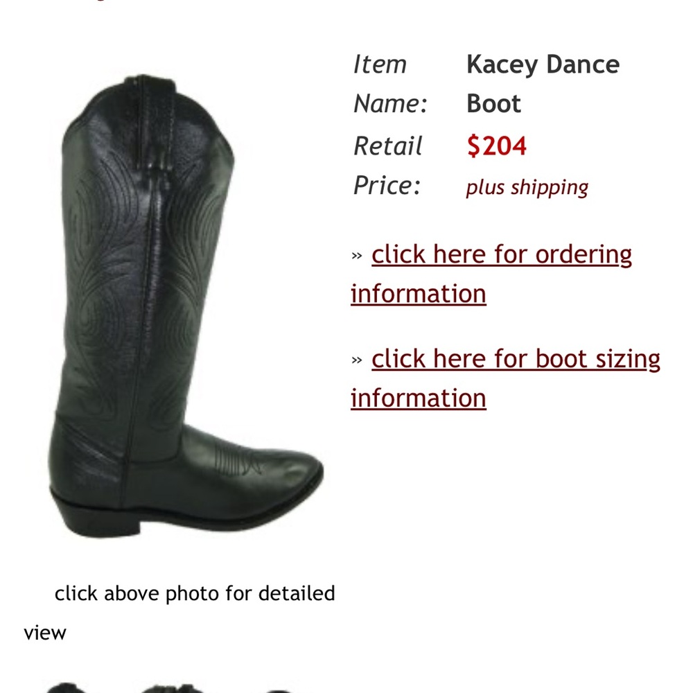 Black Western Ankle Boot for Women